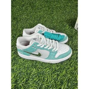 Sz 12.5 C - Nike SB Dunk Low x April Skateboards (PS) Turbo Green FZ6106-300 New